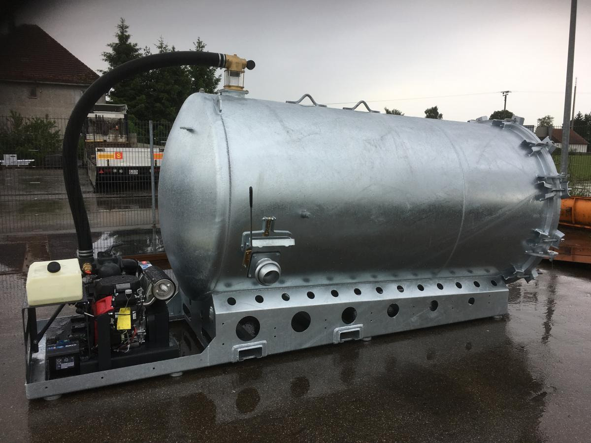 S-Vac 5,0m³ Saugfass 5000l Vakuumfass / Saugfass/ S-Vac - Tank container: picture 5 S-Vac 5,0m³ Saugfass 5000l Vakuumfass / Saugfass/ S-Vac - Tank container: picture 5