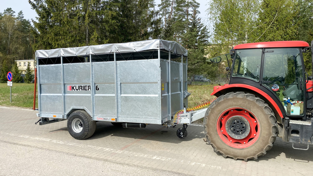 Cynkomet Viehanhänger / Livestock trailer / Remorque bétaillère / Remolque ganadero / Rimorchio per bestiame / Прицеп для перевозки животных / Przyczepa do przewozu zwierząt - Livestock trailer: picture 4 Cynkomet Viehanhänger / Livestock trailer / Remorque bétaillère / Remolque ganadero / Rimorchio per bestiame / Прицеп для перевозки животных / Przyczepa do przewozu zwierząt - Livestock trailer: picture 4