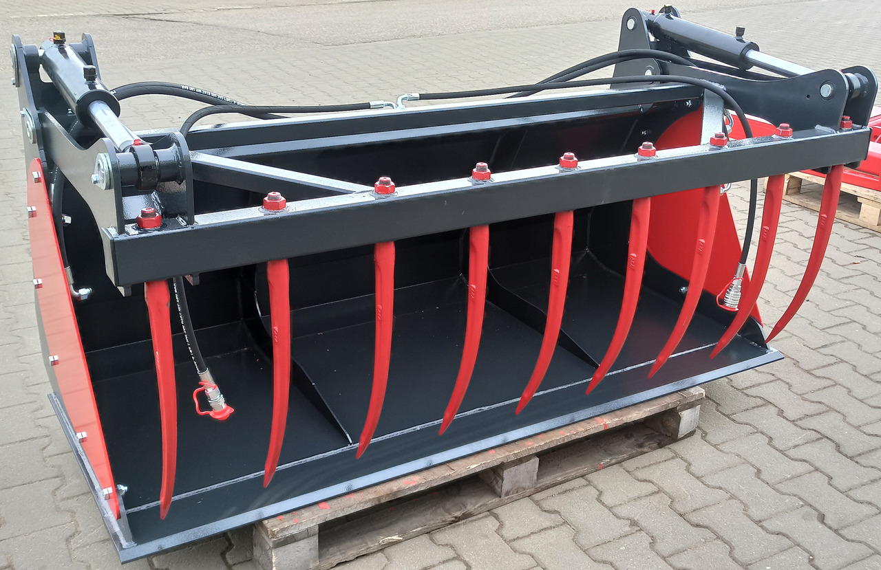 METAL-TECHNIK Krokodilschaufel / Manure grab godet / Grappin à fumier / Benna coccodrillo / Ковш-захват / Łyżko-krokodyl 2 m - Bucket for Bucket: picture 1 METAL-TECHNIK Krokodilschaufel / Manure grab godet / Grappin à fumier / Benna coccodrillo / Ковш-захват / Łyżko-krokodyl 2 m - Bucket for Bucket: picture 1