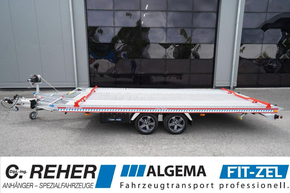 Fitzel EURO-TRANS 35-21/48 X PROFI-ED. // Handseilwinde - Autotransporter trailer: picture 1 Fitzel EURO-TRANS 35-21/48 X PROFI-ED. // Handseilwinde - Autotransporter trailer: picture 1