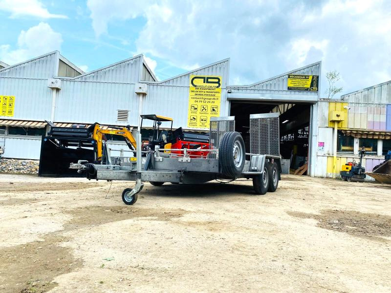 MECANOREM Remorque porte engins 2T - Plant trailer: picture 1 MECANOREM Remorque porte engins 2T - Plant trailer: picture 1