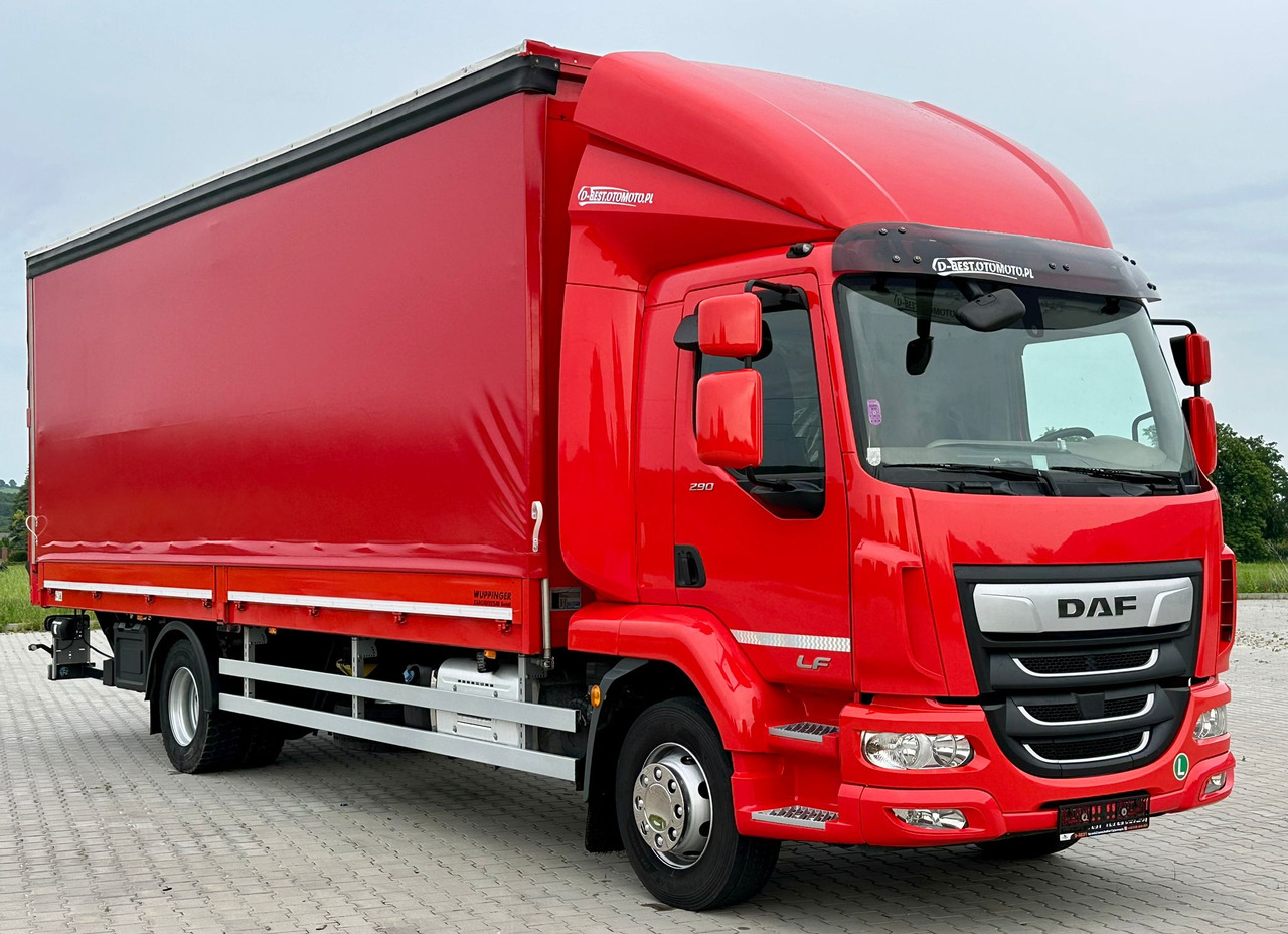 DAF LF 290 / BURTO - FIRANKA / 18 PALET / WINDA / 16 T DMC / SYPIALKA / 2020 ROK / SPROWADZONY - Curtainsider truck: picture 1 DAF LF 290 / BURTO - FIRANKA / 18 PALET / WINDA / 16 T DMC / SYPIALKA / 2020 ROK / SPROWADZONY - Curtainsider truck: picture 1