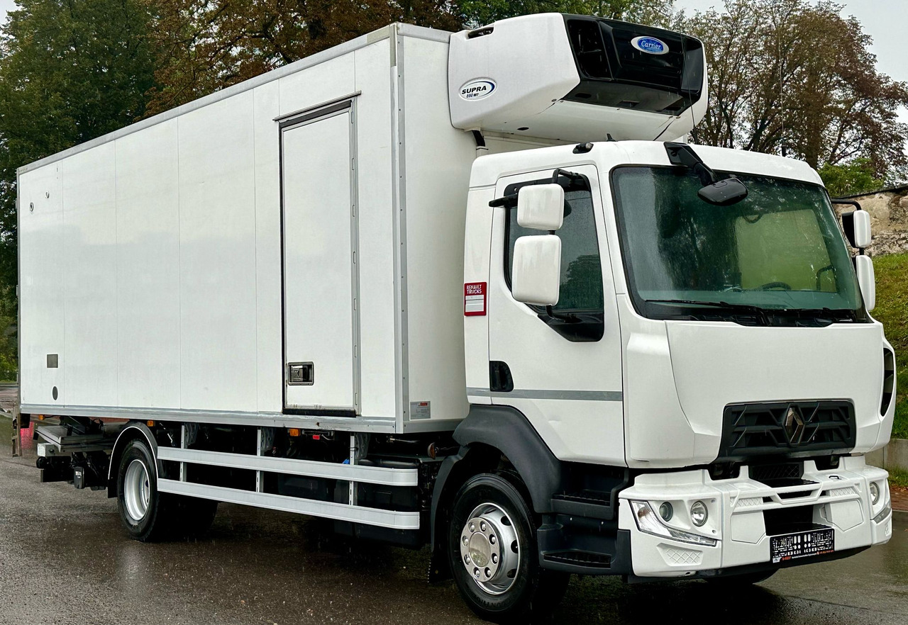 RENAULT D 14 / 240 / CHŁODNIA / WINDA / 16 EUROPALET / 6.7 M DŁUGOŚCI / BI-TEMPERATURA / CARRIER SUPRA 850 - Refrigerator truck: picture 1 RENAULT D 14 / 240 / CHŁODNIA / WINDA / 16 EUROPALET / 6.7 M DŁUGOŚCI / BI-TEMPERATURA / CARRIER SUPRA 850 - Refrigerator truck: picture 1