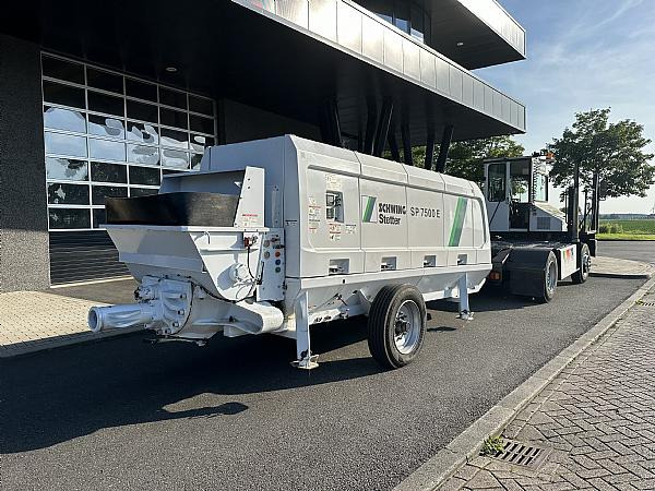 2022 SCHWING SP 7500 E -250 kw trailer pump - Stationary concrete pump: picture 3 2022 SCHWING SP 7500 E -250 kw trailer pump - Stationary concrete pump: picture 3