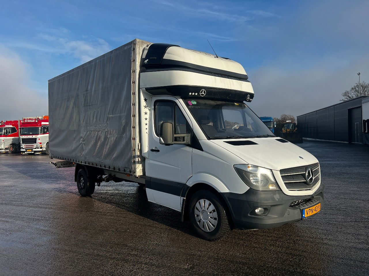 Mercedes-Benz Sprinter 316 Euro 6, Manual - Curtain side van: picture 2 Mercedes-Benz Sprinter 316 Euro 6, Manual - Curtain side van: picture 2