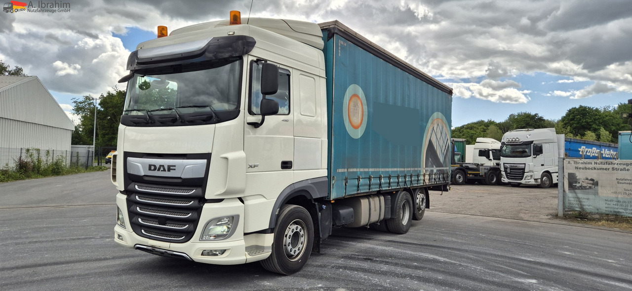 Daf XF 450 FAR Edscha Liftachse auch als Komplettzug !! - Curtainsider truck: picture 1 Daf XF 450 FAR Edscha Liftachse auch als Komplettzug !! - Curtainsider truck: picture 1