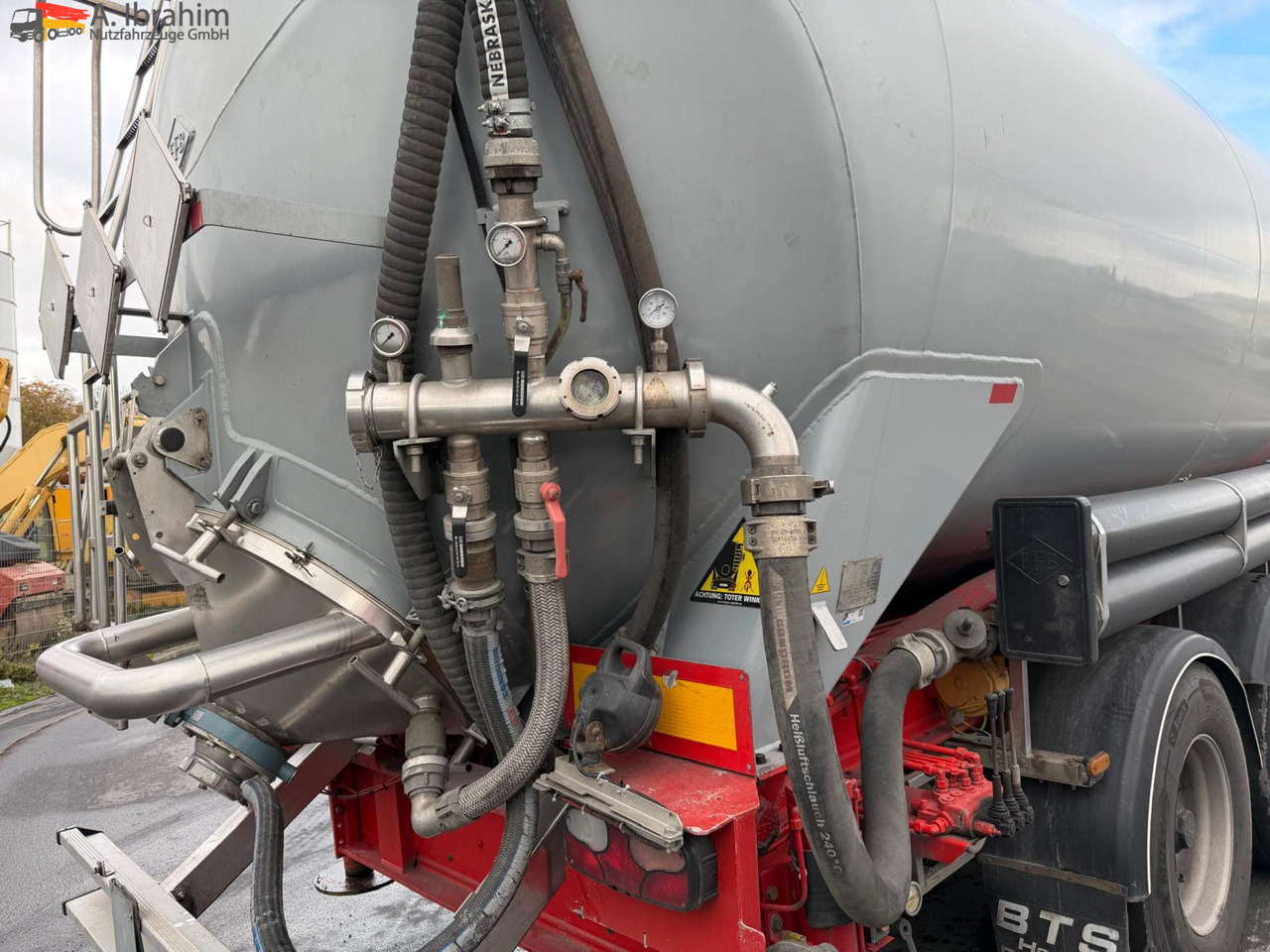 Feldbinder KIP 57.3 Kippsilo | 57 m³ | Scheibenbremse| 24V Hydr. - Silo semi-trailer: picture 2 Feldbinder KIP 57.3 Kippsilo | 57 m³ | Scheibenbremse| 24V Hydr. - Silo semi-trailer: picture 2