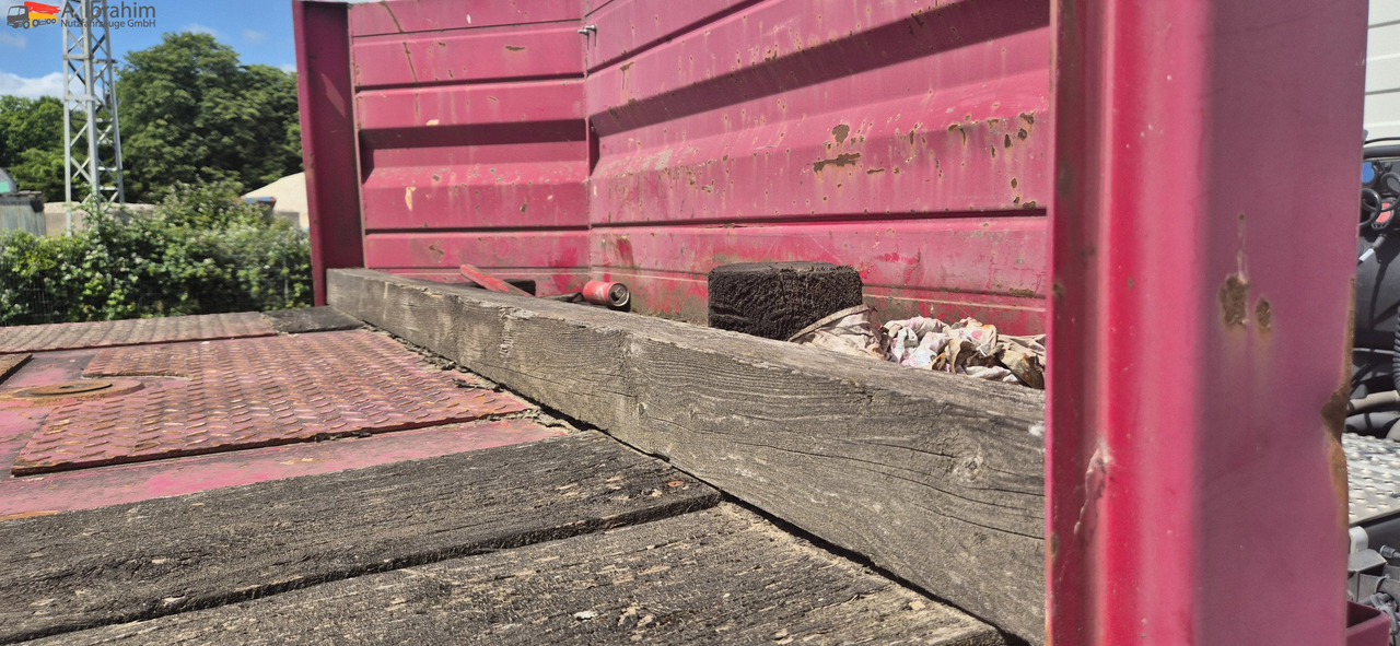 Goldhofer STZ-TBL3-33/80 Tiefbett mit Rampen Lenkung mit FB - Low loader semi-trailer: picture 4 Goldhofer STZ-TBL3-33/80 Tiefbett mit Rampen Lenkung mit FB - Low loader semi-trailer: picture 4