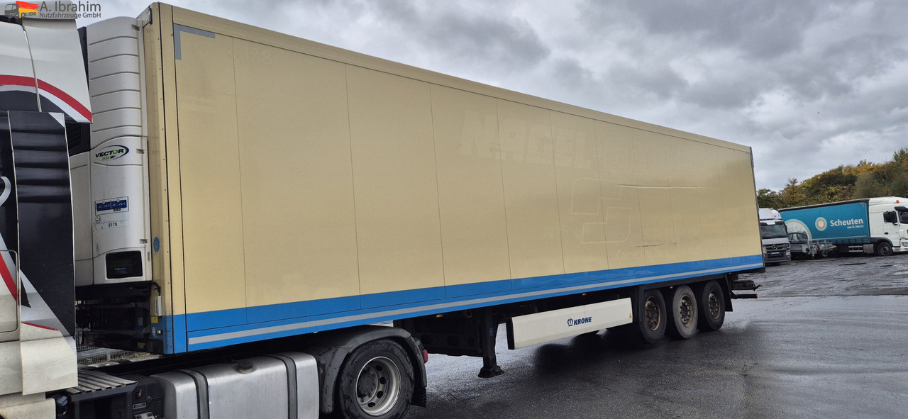 Krone SDR27 Carrier Vector 1950 -30°C | Lift-Achse | Scheibenbremse - Refrigerator semi-trailer: picture 1 Krone SDR27 Carrier Vector 1950 -30°C | Lift-Achse | Scheibenbremse - Refrigerator semi-trailer: picture 1