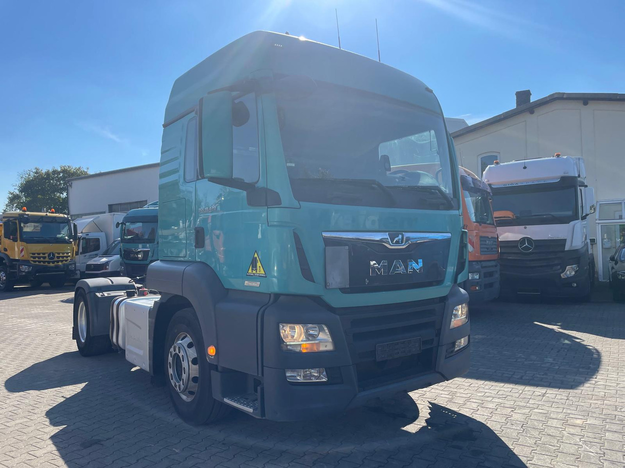 Tractor unit MAN TGS 18.420 Kipphydraulik | Blatt Luft | Nebenantrieb | Efficient Line | Euro 6 | Tüv 05 2026: picture 9