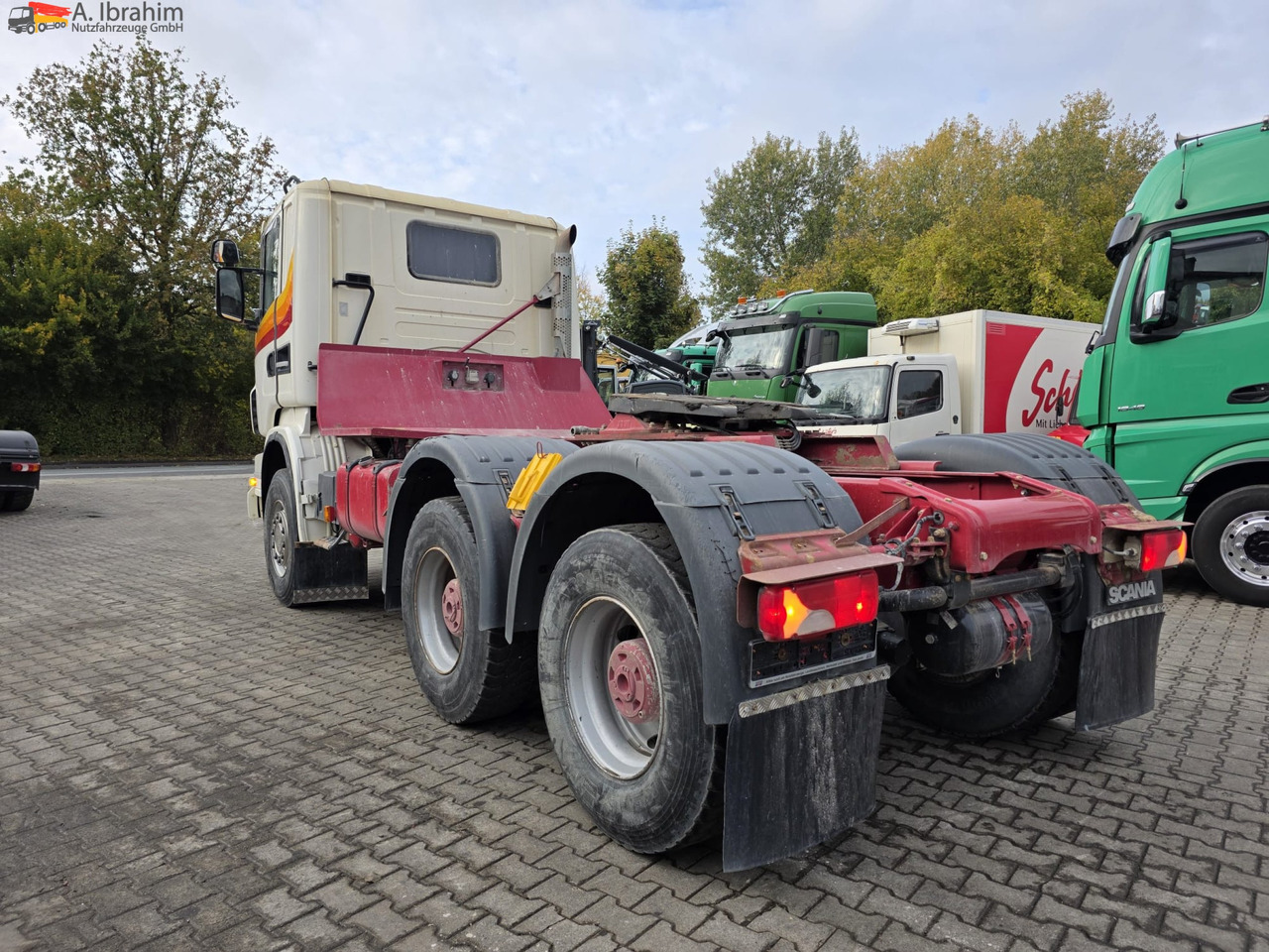 Tractor unit Scania R560 | 6x4 | V8 | Blatt Blatt | Schaltgetriebe |Kipphydraulik | Klima | Trommelbremse| 3 Pedals: picture 11