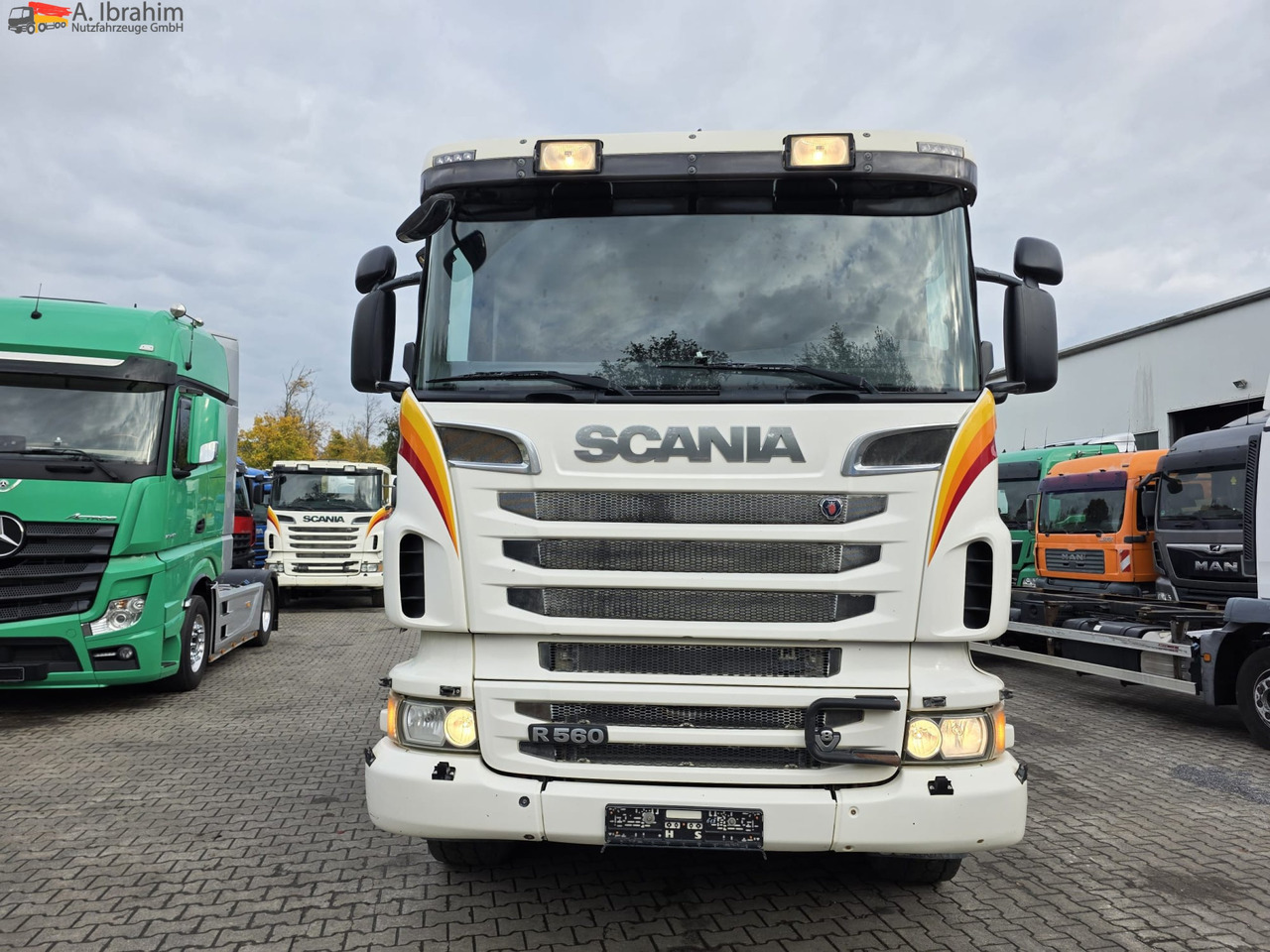 Tractor unit Scania R560 | 6x4 | V8 | Blatt Blatt | Schaltgetriebe |Kipphydraulik | Klima | Trommelbremse| 3 Pedals: picture 9