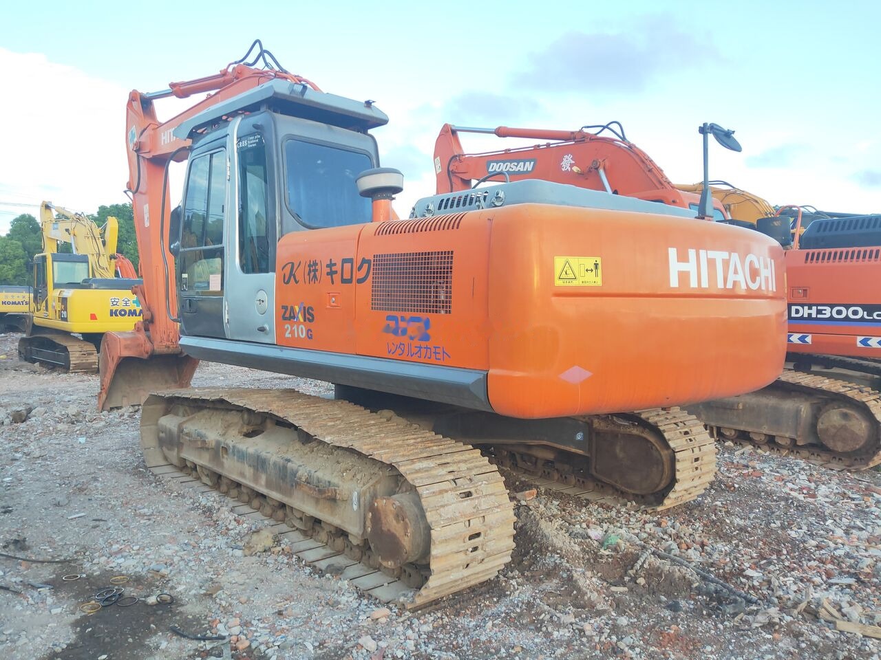 Hitachi ZX210 - Crawler excavator: picture 3 Hitachi ZX210 - Crawler excavator: picture 3