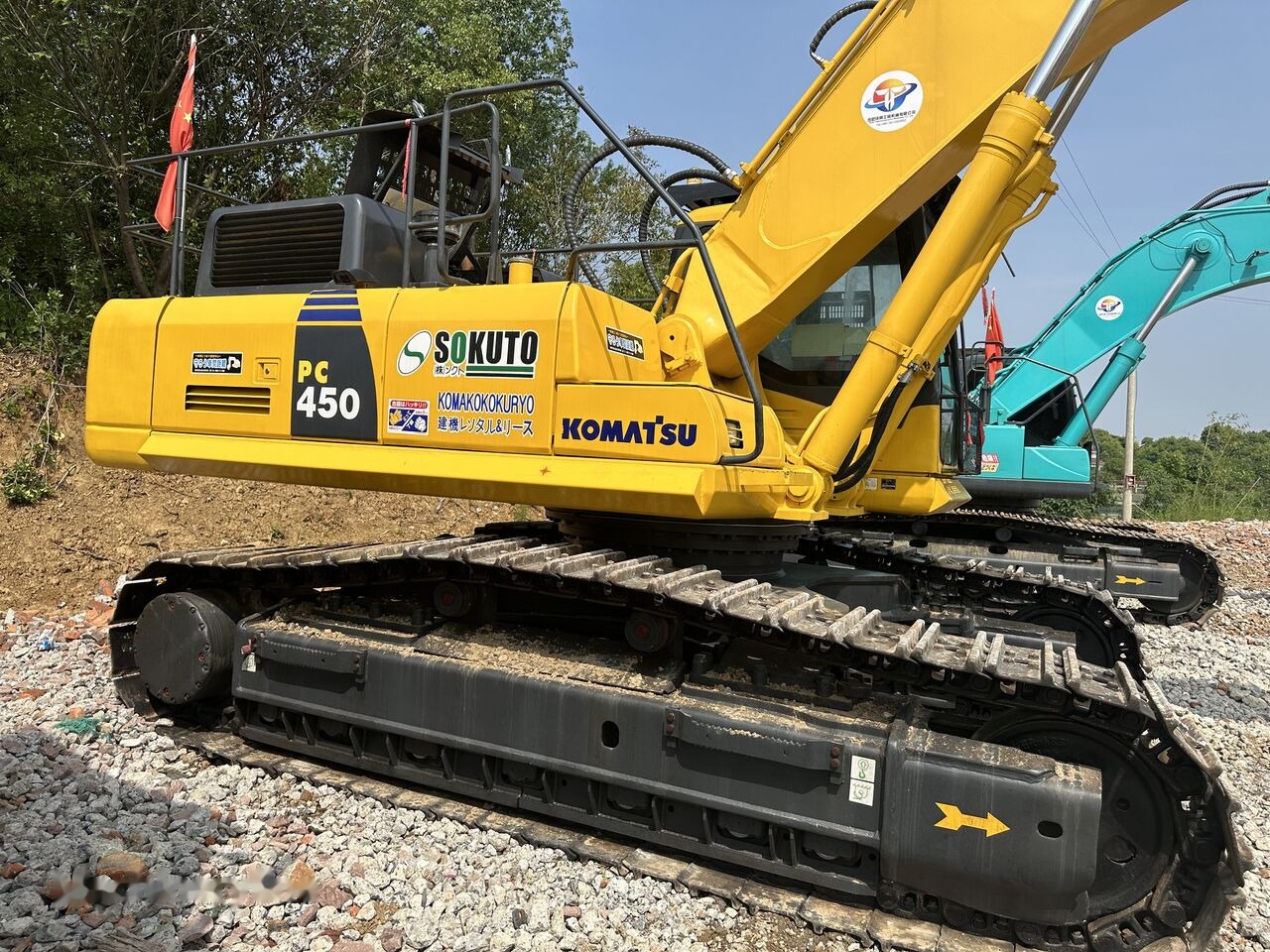 Komatsu PC450 - Crawler excavator: picture 3 Komatsu PC450 - Crawler excavator: picture 3