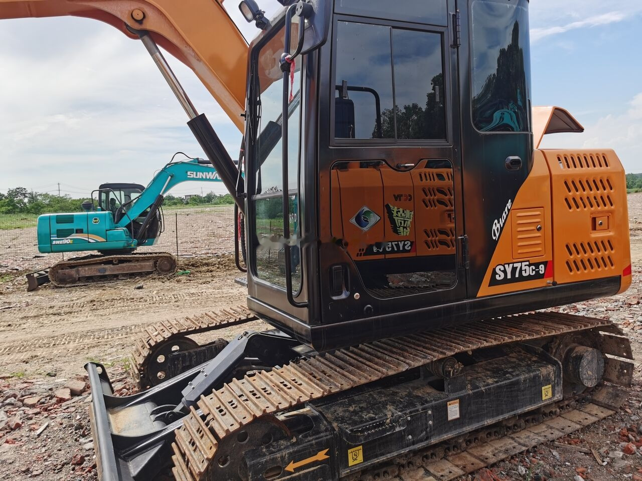 Sany SY75 - Crawler excavator: picture 3 Sany SY75 - Crawler excavator: picture 3