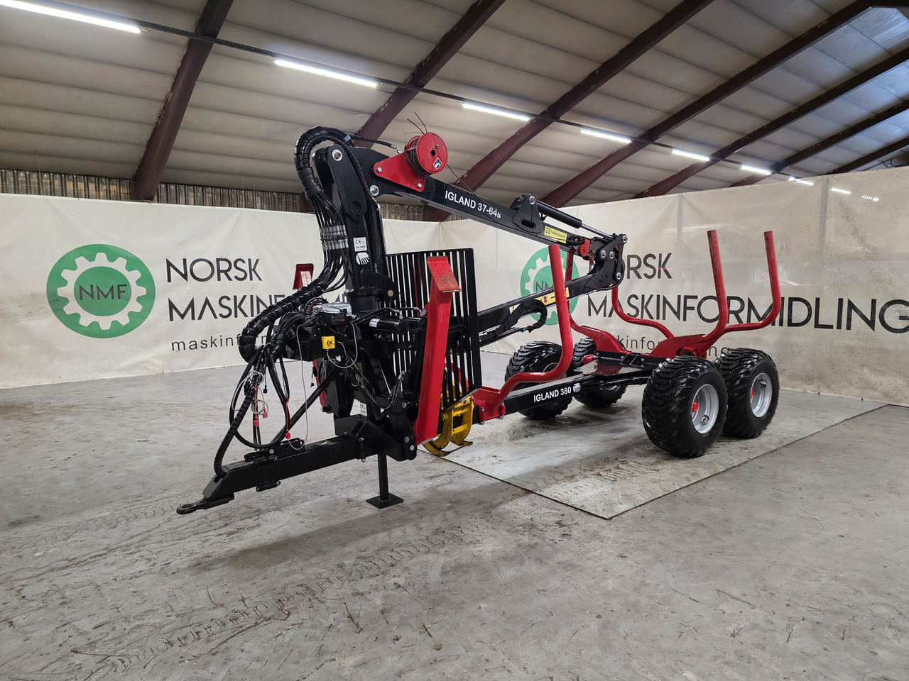 Igland 380 Swingtrac-system - Timber trailer: picture 1 Igland 380 Swingtrac-system - Timber trailer: picture 1