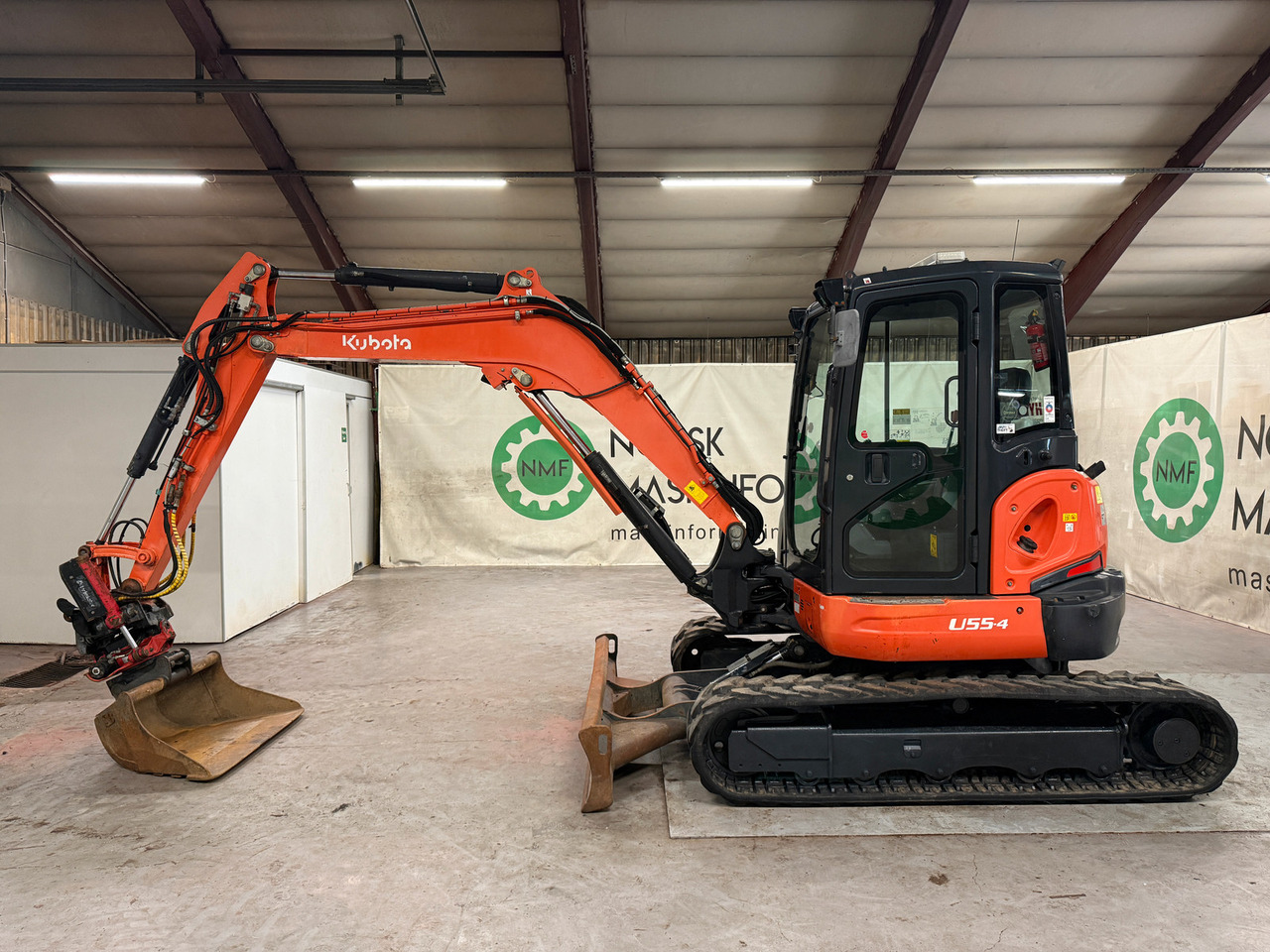 Kubota U55-4 - Mini excavator: picture 2 Kubota U55-4 - Mini excavator: picture 2