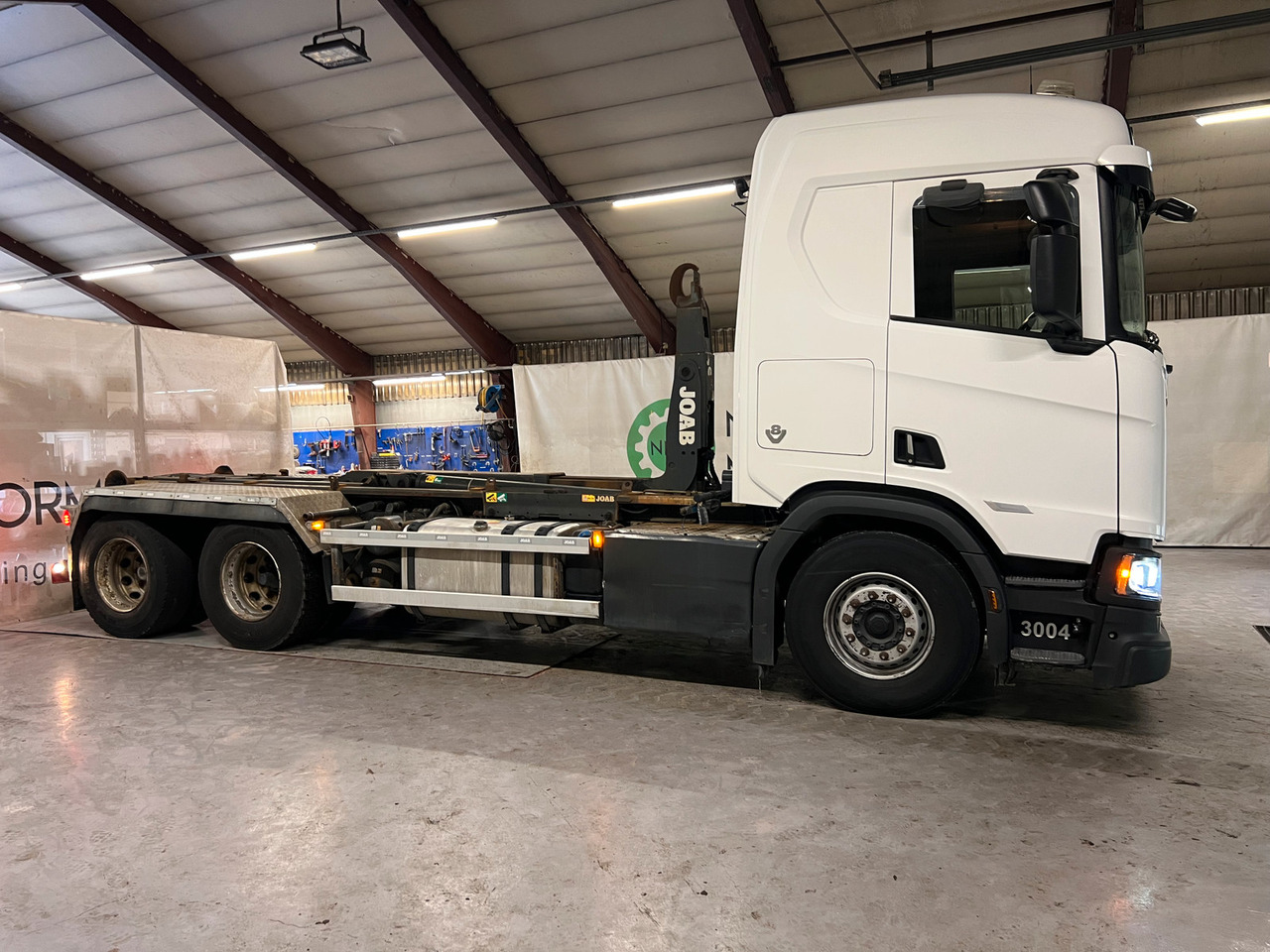 Scania R 580 med Joab krok - Hook lift truck: picture 4 Scania R 580 med Joab krok - Hook lift truck: picture 4