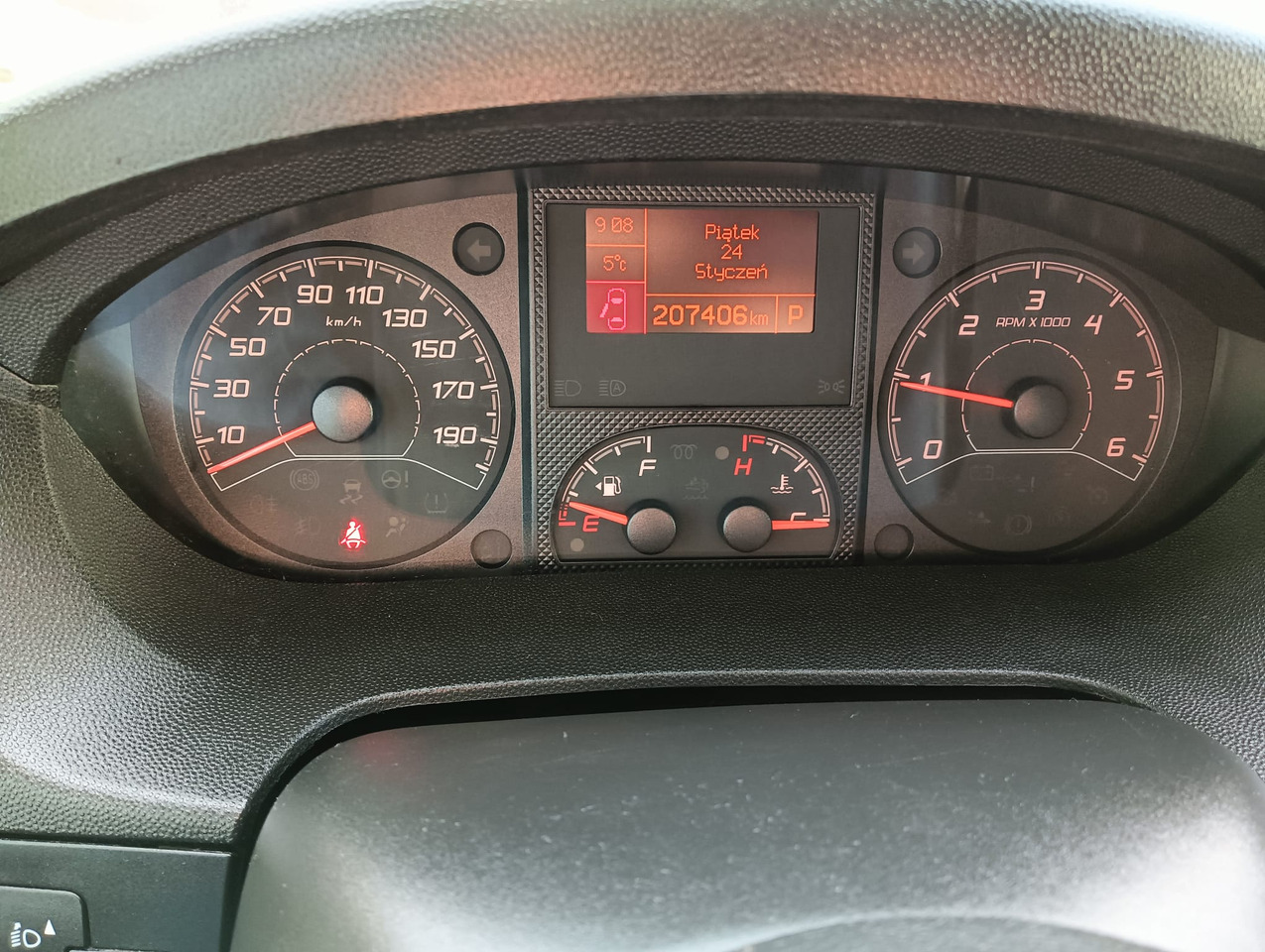 Small van FIAT DUCATO FURGON BLASZAK L2H1 NR 823: picture 19