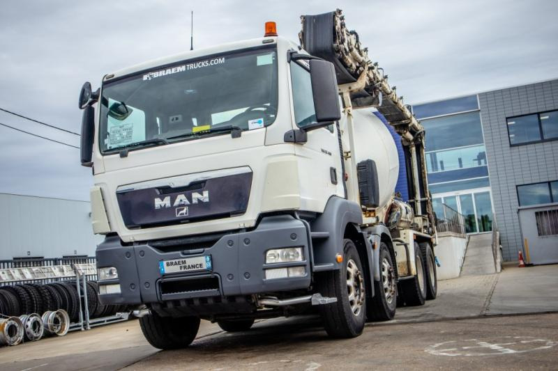 Concrete mixer truck MAN TGS 32.400 BB+STETTER+BELT/BAND/TAPIS: picture 7