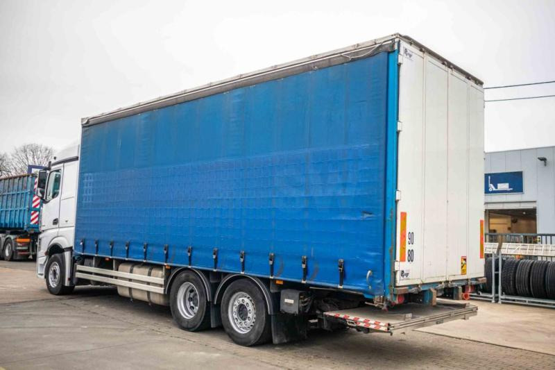 Mercedes ACTROS 2548-6X2+E6+VOITH-(+remorque: +5.000 € ) - Curtainsider truck: picture 4 Mercedes ACTROS 2548-6X2+E6+VOITH-(+remorque: +5.000 € ) - Curtainsider truck: picture 4