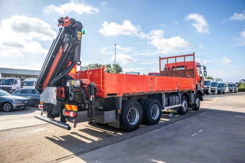 Dropside/ Flatbed truck, Crane truck Renault KERAX 380DXI+E5+PK18TM/4EXT: picture 6