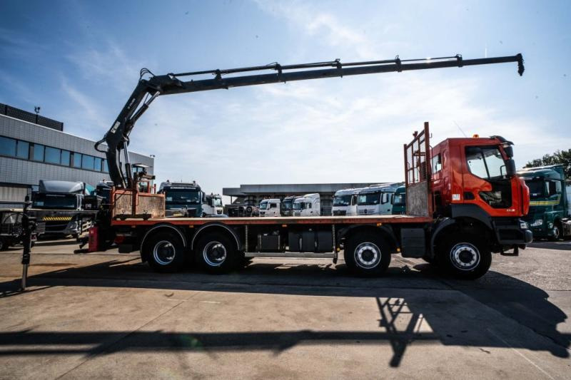 Renault KERAX 430 DXI+ HIAB 16 T/m + 5 EXT - Dropside/ Flatbed truck, Crane truck: picture 5 Renault KERAX 430 DXI+ HIAB 16 T/m + 5 EXT - Dropside/ Flatbed truck, Crane truck: picture 5
