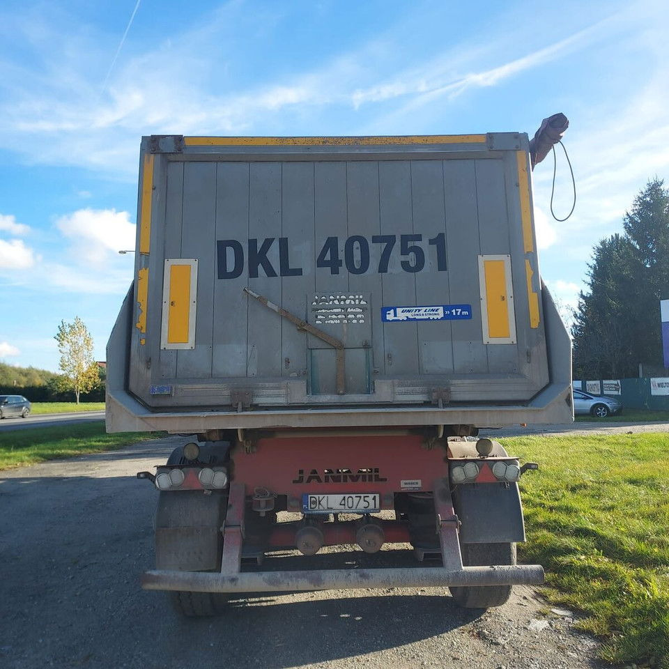 Janmil NWD 40 m3 - new floor - ready to work - Tipper semi-trailer: picture 5 Janmil NWD 40 m3 - new floor - ready to work - Tipper semi-trailer: picture 5