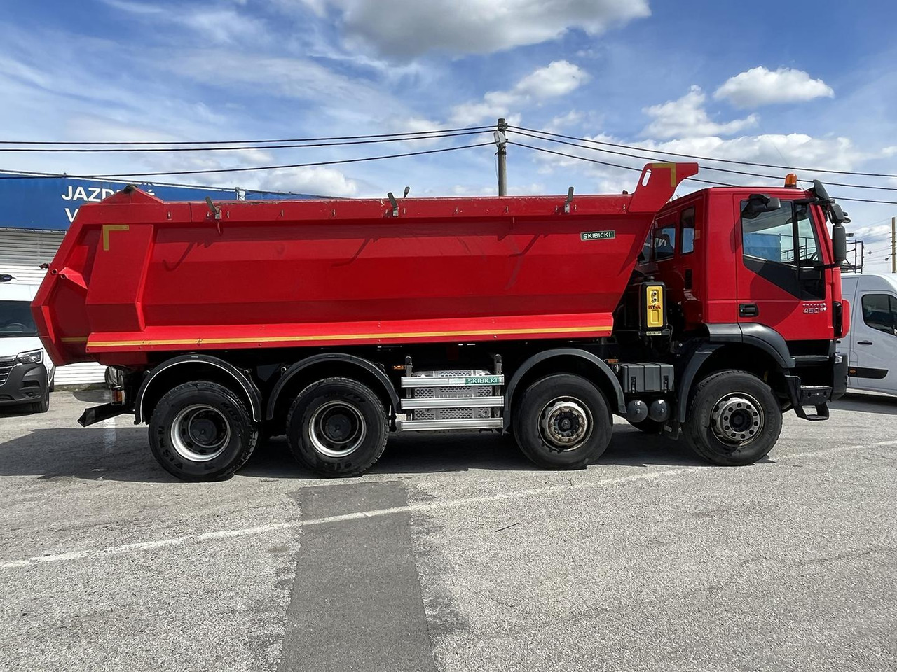 Tipper Iveco TRAKKER 8x4, 450, Sklápač: picture 10