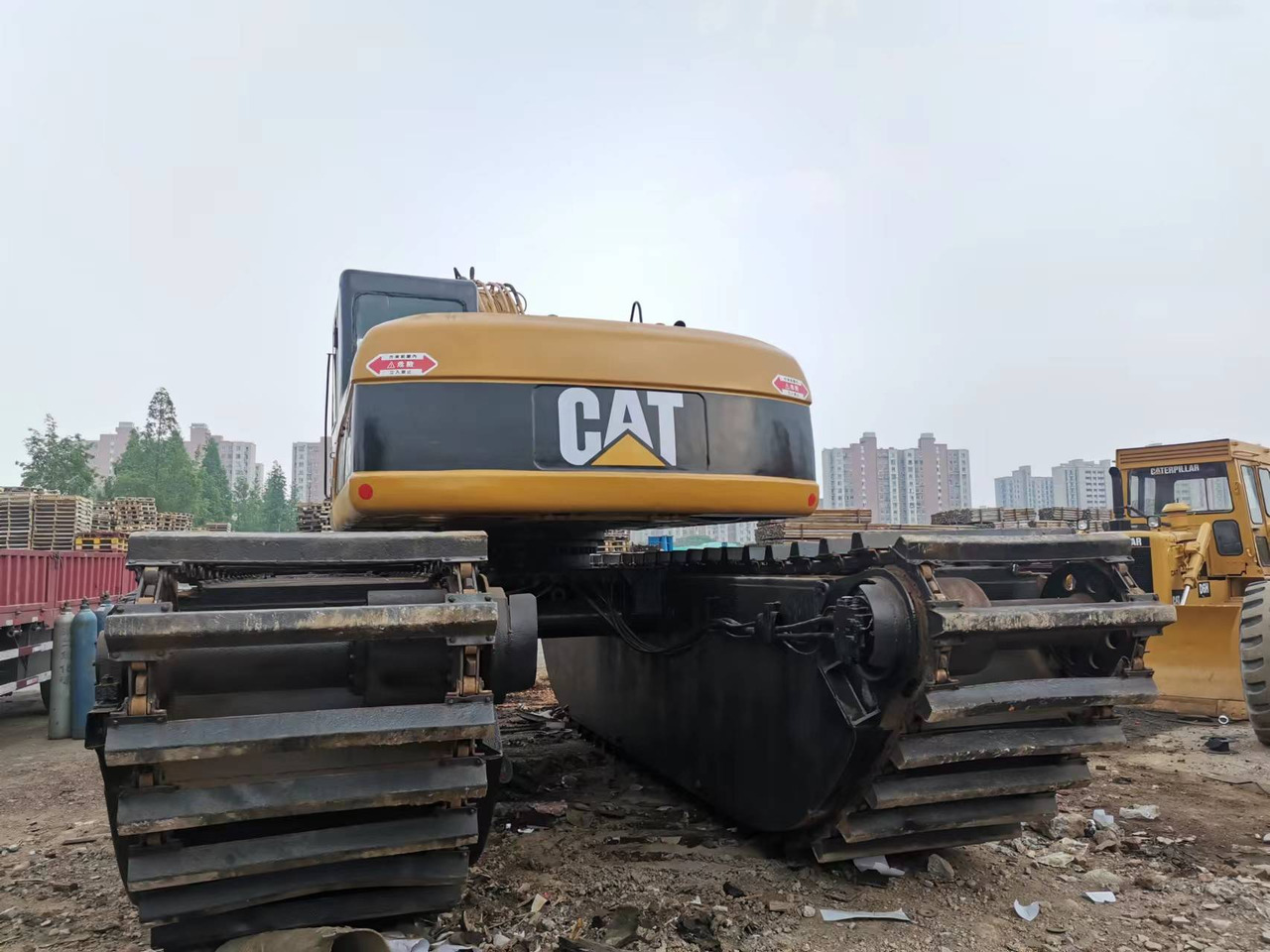 CATERPILLAR 320C Used cat 320 Swamp Buggy Amphibious Excavator - Amphibious excavator: picture 3 CATERPILLAR 320C Used cat 320 Swamp Buggy Amphibious Excavator - Amphibious excavator: picture 3