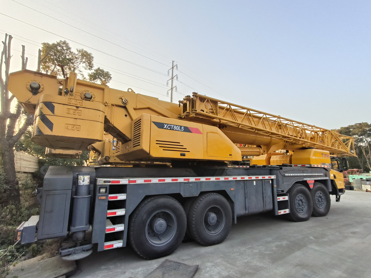 XCMG XCT80 - Mobile crane: picture 5 XCMG XCT80 - Mobile crane: picture 5