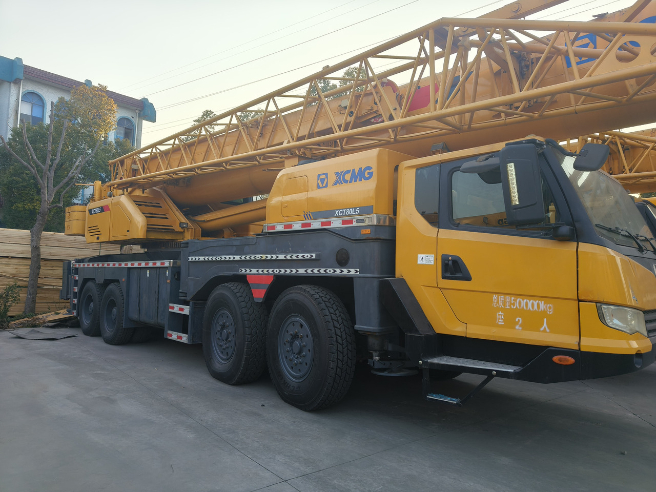 XCMG XCT80 used crane - Mobile crane: picture 3 XCMG XCT80 used crane - Mobile crane: picture 3