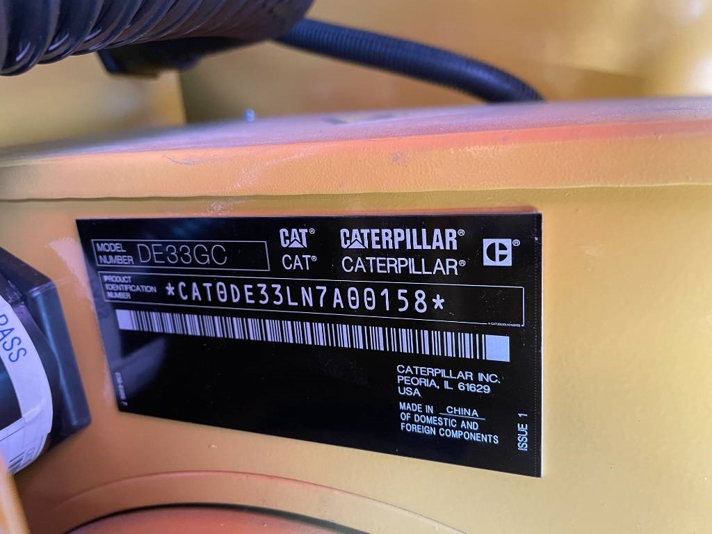 New Generator set CAT DE33GC - 33 kVA Stand-by Generator Set - DPX-18204: picture 20