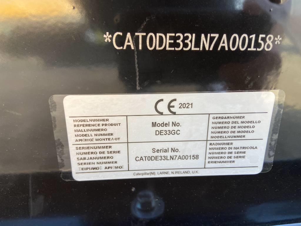 New Generator set CAT DE33GC - 33 kVA Stand-by Generator Set - DPX-18204: picture 21