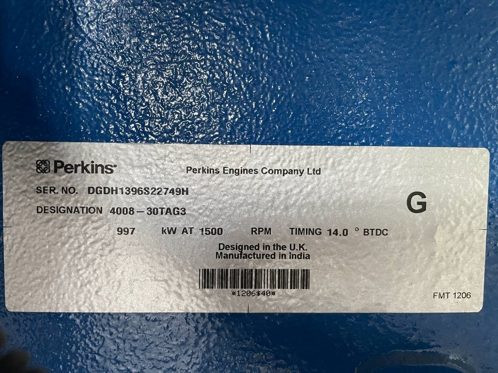 New Generator set FG Wilson P1250-1 - 1250 kVA Open Genset - DPX-16028-O: picture 22