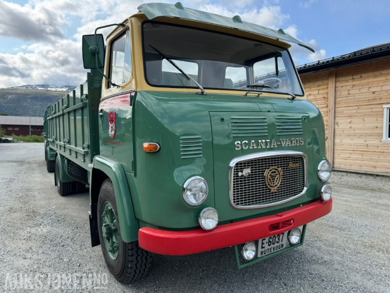 1966 Scania LBS 76 komplett sett med bil og henger selges fra bilmuseum. - Dropside/ Flatbed truck: picture 5 1966 Scania LBS 76 komplett sett med bil og henger selges fra bilmuseum. - Dropside/ Flatbed truck: picture 5