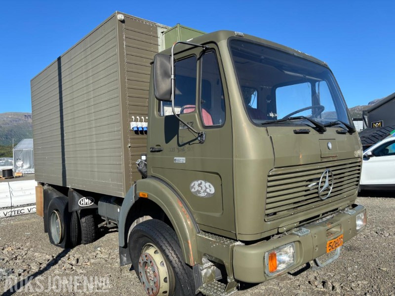1980 Mercedes-Benz 1217 4X4 Allrad-Kipper Fahrgestell (AK/32) - Box truck: picture 3 1980 Mercedes-Benz 1217 4X4 Allrad-Kipper Fahrgestell (AK/32) - Box truck: picture 3