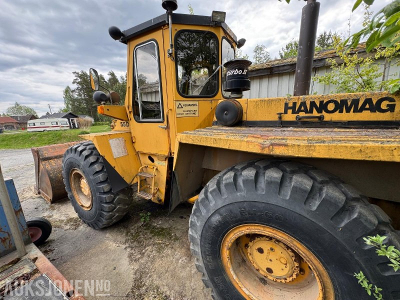 1985 Hanomag 55D hjullaster med skuffe - Wheel loader: picture 3 1985 Hanomag 55D hjullaster med skuffe - Wheel loader: picture 3