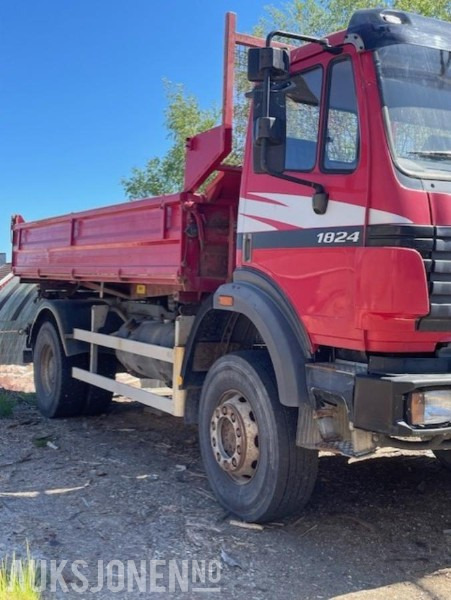1994 Mercedes-Benz 1824AK TIPPBIOL m/ 4 hjulstrekk/sperre. - Tipper: picture 2 1994 Mercedes-Benz 1824AK TIPPBIOL m/ 4 hjulstrekk/sperre. - Tipper: picture 2