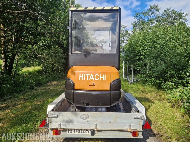1996 Fiat-Hitachi FH15.2 Minigraver med gripeklo, pigghammer, 3 skuffer og Tysse maskinhenger MVA-FRI - Mini excavator: picture 4 1996 Fiat-Hitachi FH15.2 Minigraver med gripeklo, pigghammer, 3 skuffer og Tysse maskinhenger MVA-FRI - Mini excavator: picture 4