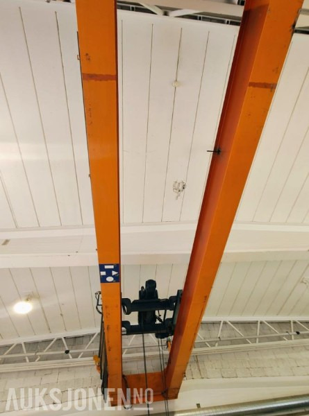 1997 Demag ZKKE Traverskran - Bredde 8500 mm - løftekapasitet 5 tonn - Crane: picture 3 1997 Demag ZKKE Traverskran - Bredde 8500 mm - løftekapasitet 5 tonn - Crane: picture 3