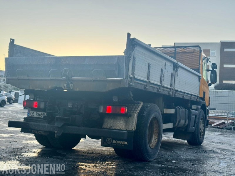 1998 Scania P-serie - 4x2 - Tippbil - Eu-godkjent til 08/26 - Km: 335523 - Tipper: picture 5 1998 Scania P-serie - 4x2 - Tippbil - Eu-godkjent til 08/26 - Km: 335523 - Tipper: picture 5