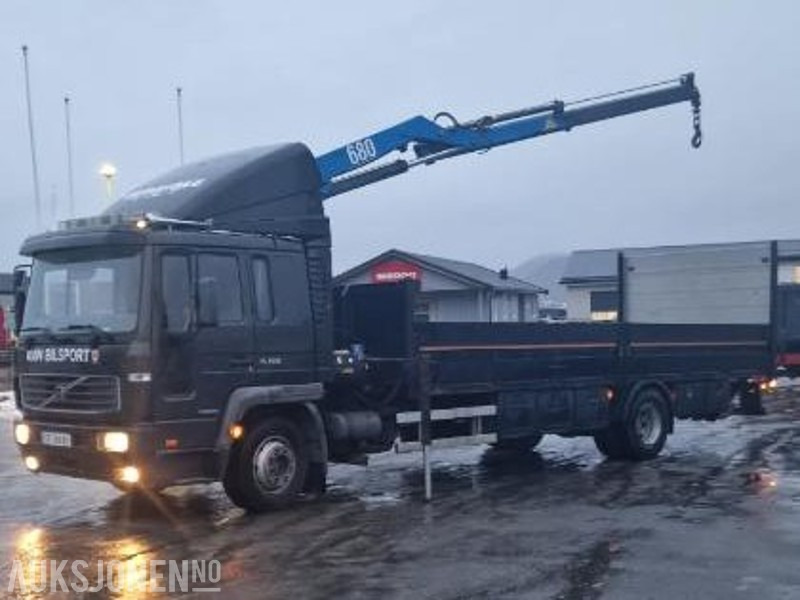2001 Volvo FL6H EURO 3 Kranbilen m/ HMF kran - Crane truck: picture 1 2001 Volvo FL6H EURO 3 Kranbilen m/ HMF kran - Crane truck: picture 1