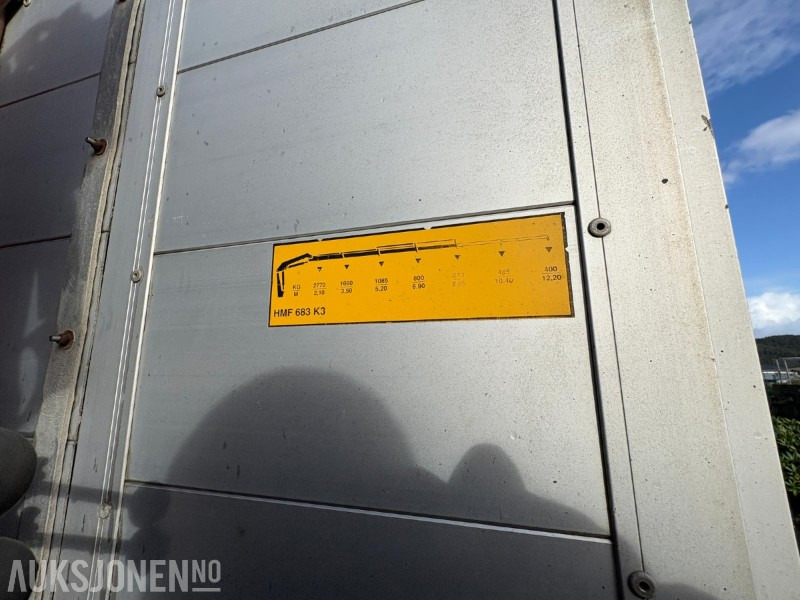 Crane truck 2004 Iveco 120E24 EUROCARGO kranbil - registrert for 5 sitteplasser: picture 9