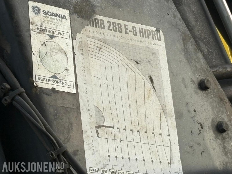 Crane truck 2006 Scania R-serie 8x4 tipp, kran: picture 28 Crane truck 2006 Scania R-serie 8x4 tipp, kran: picture 28