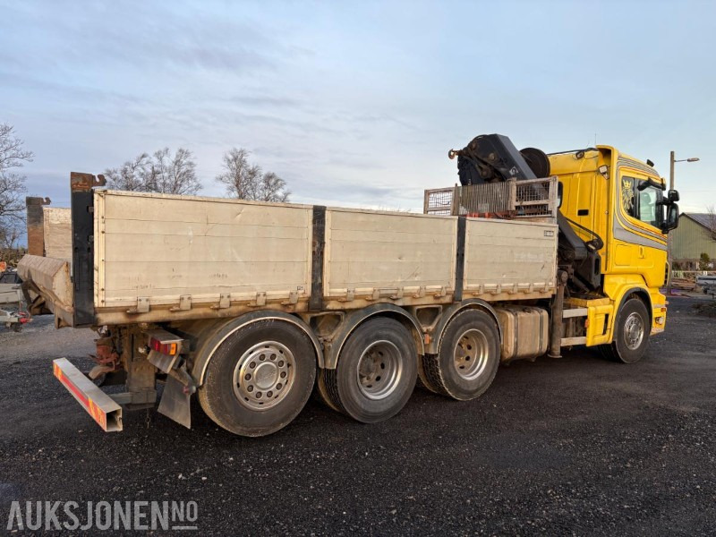 Crane truck 2006 Scania R-serie 8x4 tipp, kran: picture 9 Crane truck 2006 Scania R-serie 8x4 tipp, kran: picture 9