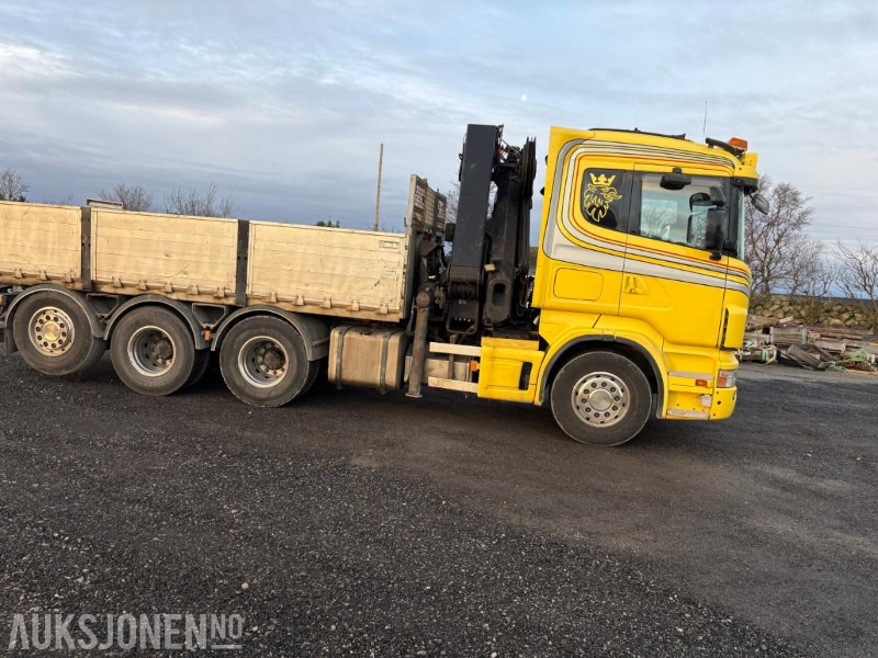 Crane truck 2006 Scania R-serie 8x4 tipp, kran: picture 10 Crane truck 2006 Scania R-serie 8x4 tipp, kran: picture 10