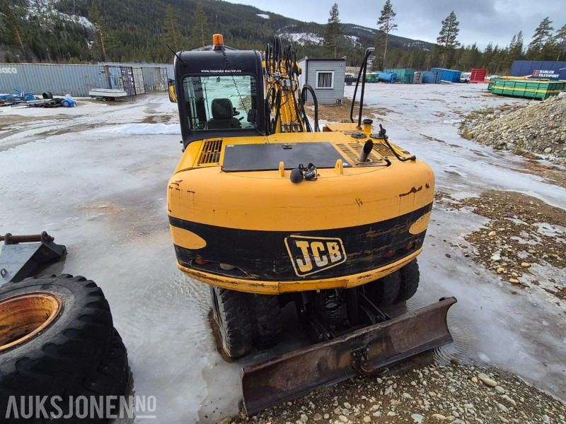 2008 JCB JS145W, hjulgraver, tiltrotator, ny hyd-pumpe - Excavator: picture 4 2008 JCB JS145W, hjulgraver, tiltrotator, ny hyd-pumpe - Excavator: picture 4