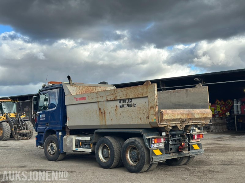 2008 Mercedes-Benz Actros 2655 K 6X4 V8 Tippbil - Tipper: picture 3 2008 Mercedes-Benz Actros 2655 K 6X4 V8 Tippbil - Tipper: picture 3