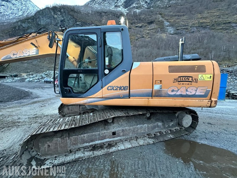 2009 Case CX210B Sertifisert Beltegraver m/Montabert CPA225E boretårn - Excavator: picture 3 2009 Case CX210B Sertifisert Beltegraver m/Montabert CPA225E boretårn - Excavator: picture 3